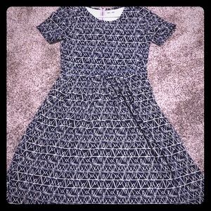 Lularoe Amelia large Navy